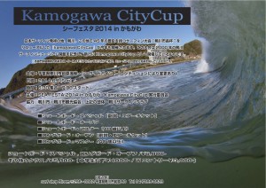 KAMOGAWA-CITY-CUP 2014年ポスター